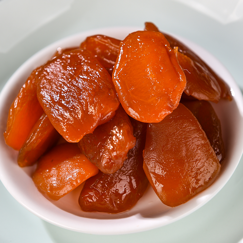 Dried apricot close up